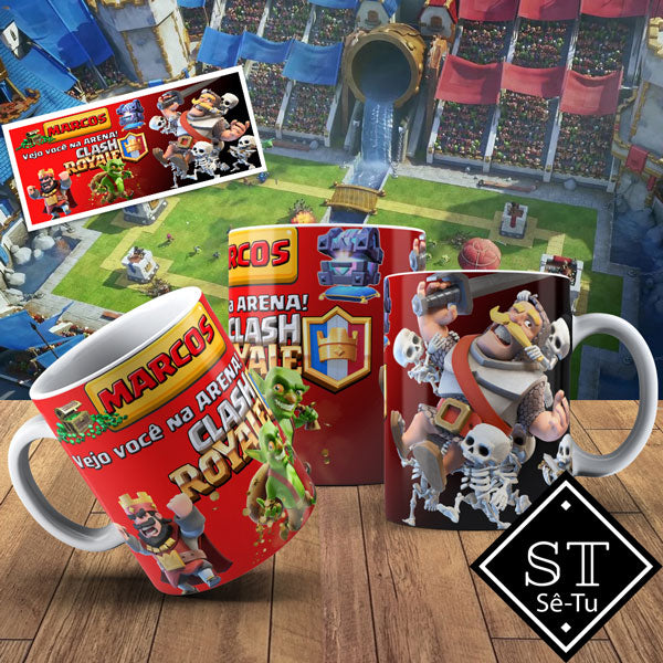 Caneca Clash Royal 4 GK